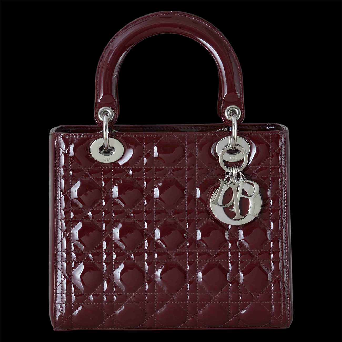 CHRISTIAN DIOR(USED)크리스찬디올 페이던트 레이디디올 미듐
